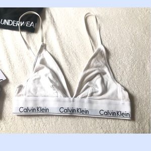 Calvin Klein Modern Cotton Triangle bralette